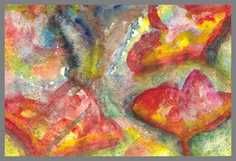 240 Art-money 2009-04  - Akvarel p� papir 18 x 12 cm - Alettes Maleri (akvarel og akryl)